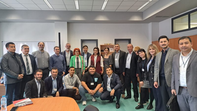 Επίσκεψη καθηγητών και ερευνητών από πανεπιστήμια του Ουζμπεκιστάν στο πλαίσιο του προγράμματος I2-PLEDGE